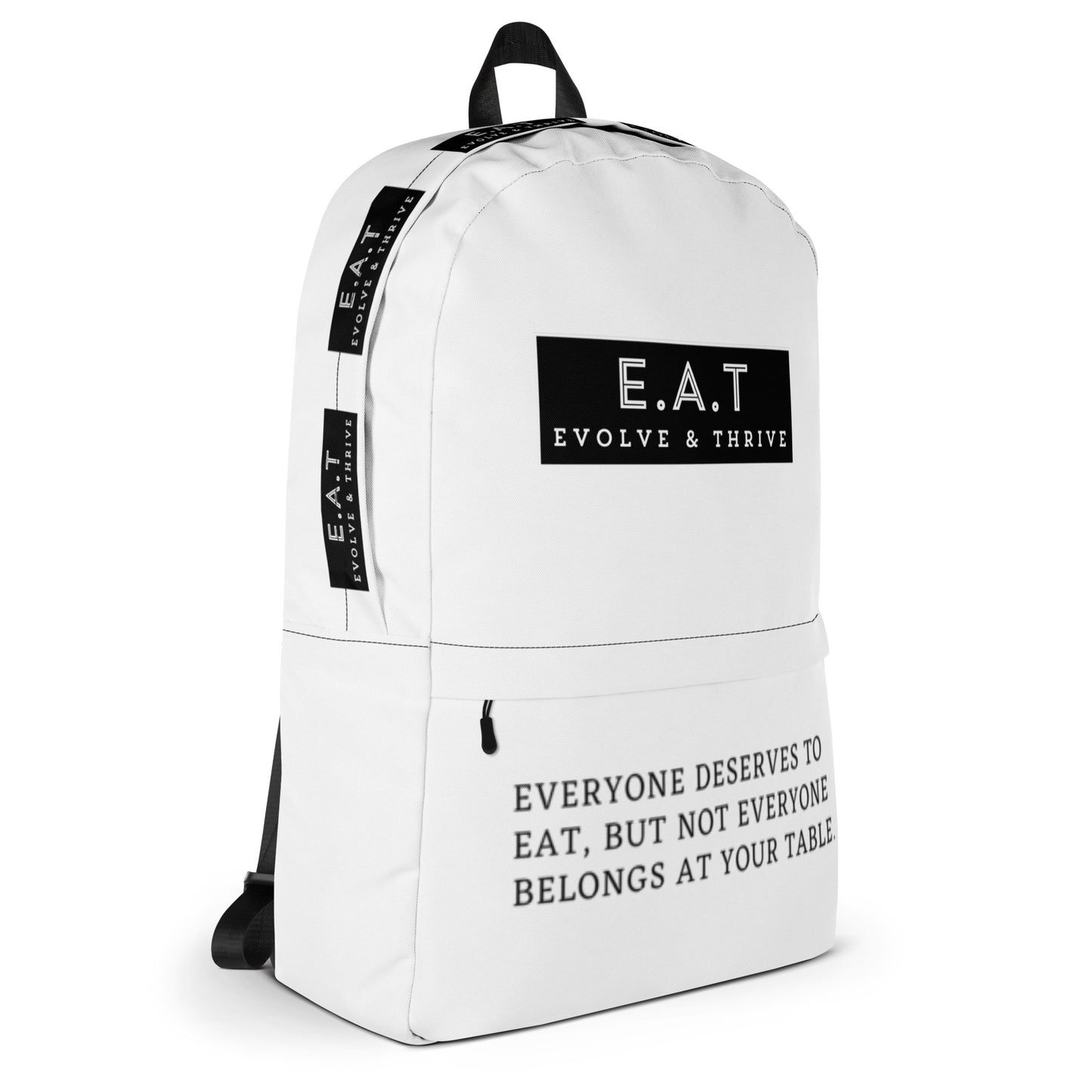 E.A.T Backpack White