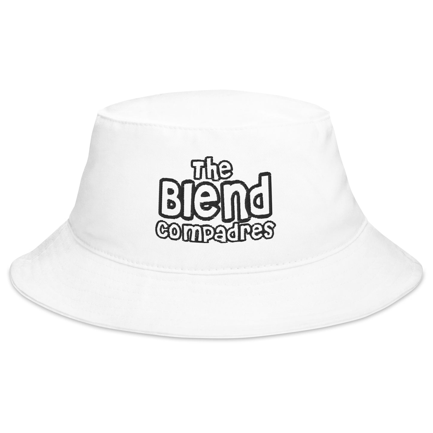 The Blend Compadres White Bucket Hat - Another Bodega