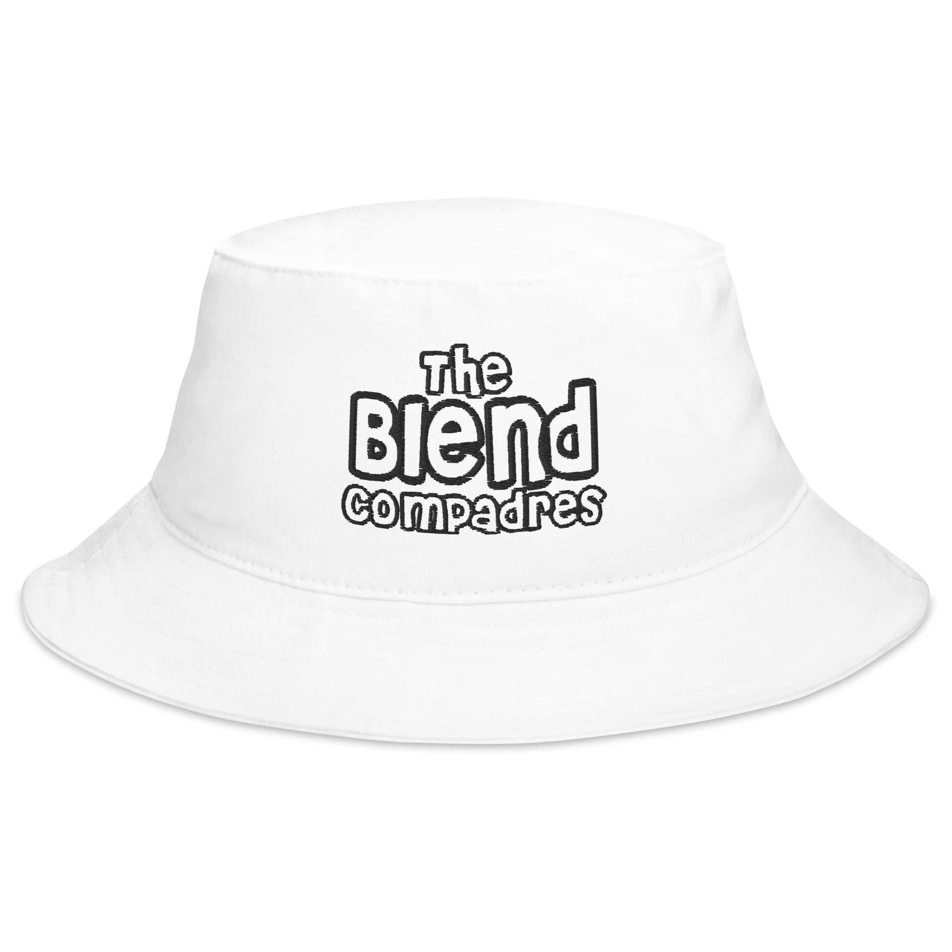 The Blend Compadres White Bucket Hat - Another Bodega