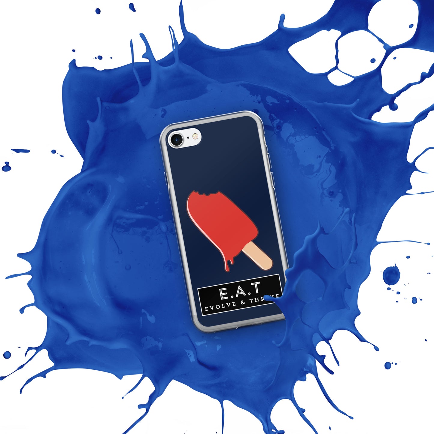 E.A.T Navy Clear Case for iPhone®