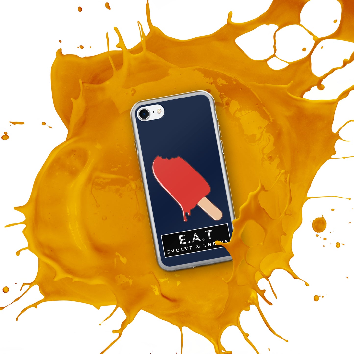 E.A.T Navy Clear Case for iPhone®