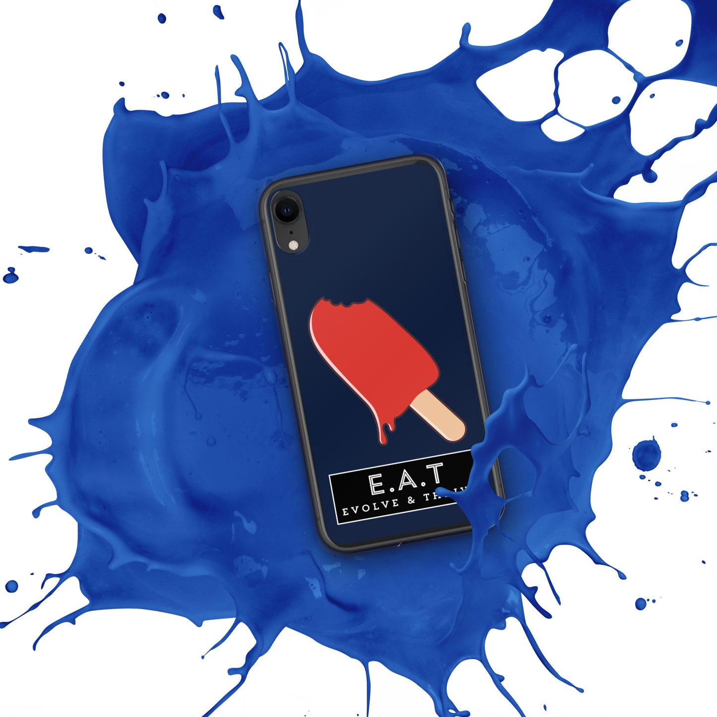 E.A.T Navy Clear Case for iPhone®