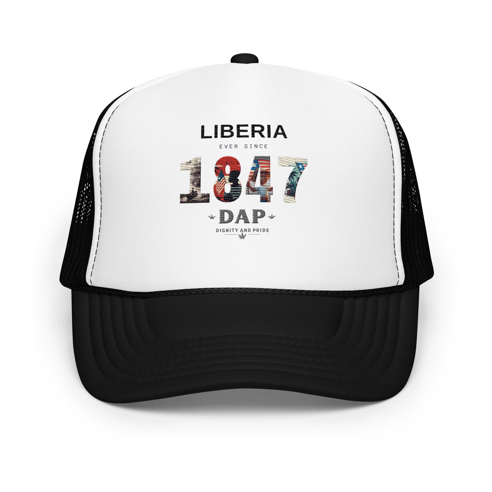 Liberia 1847 Foam trucker hat - Another Bodega