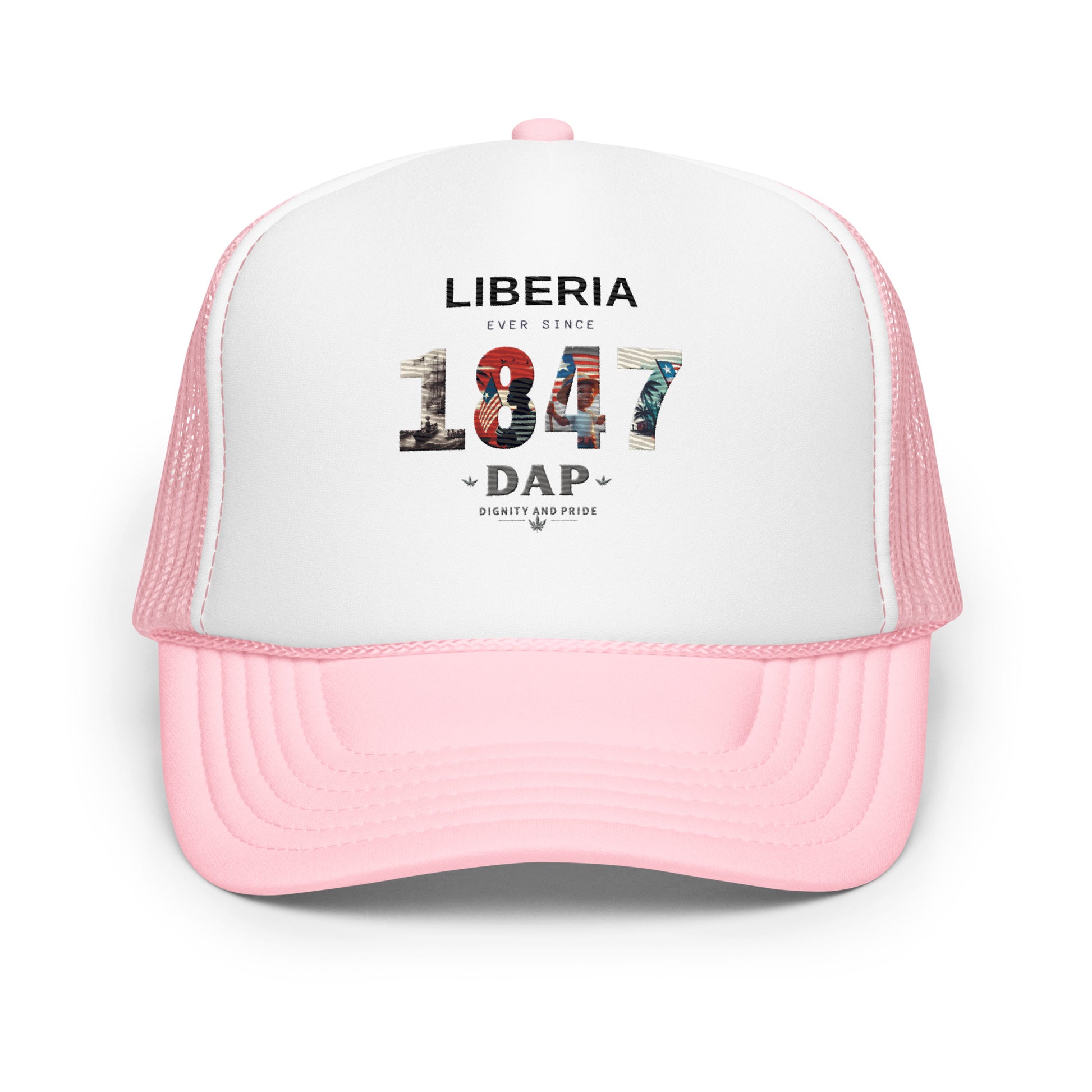 Liberia 1847 Foam trucker hat - Another Bodega