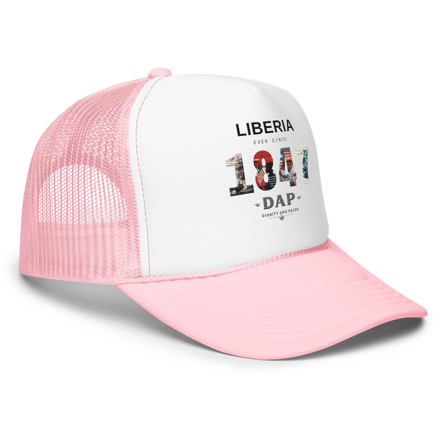 Liberia 1847 Foam trucker hat - Another Bodega