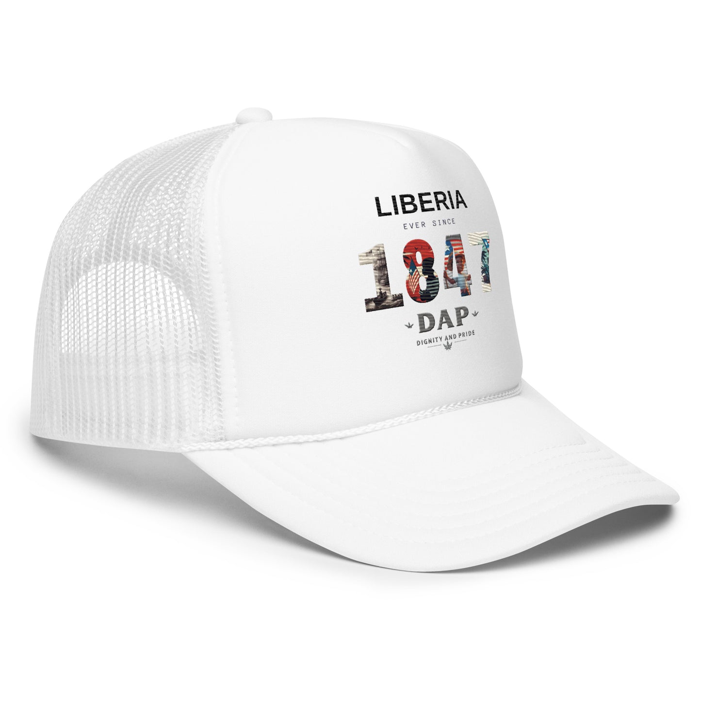 Liberia 1847 Foam trucker hat - Another Bodega