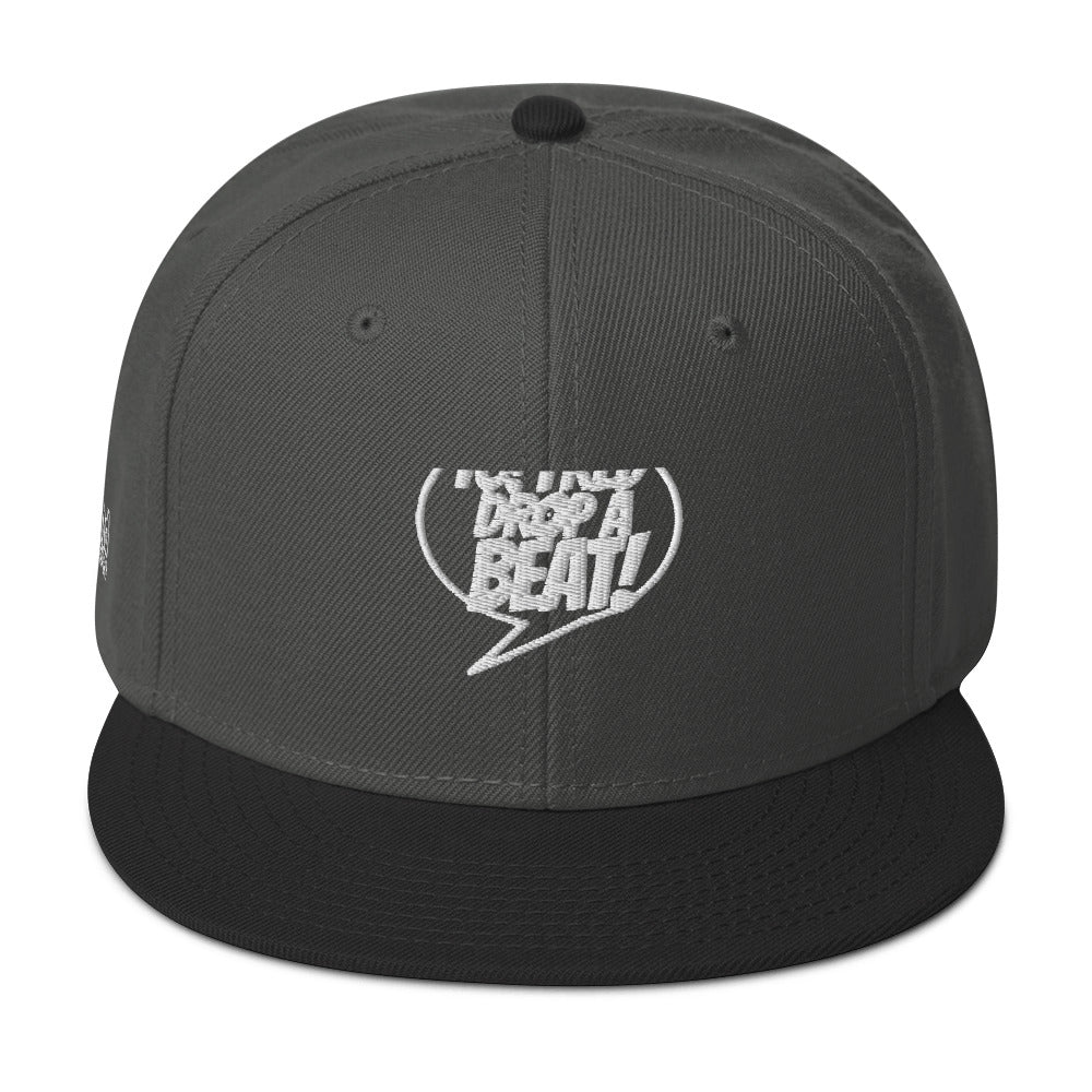 Yo! Fred Drop A Beat Snapback Hat Embroidery