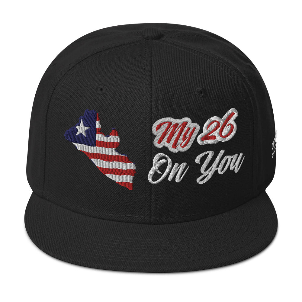 My 26 On You Snapback Hat - Another Bodega