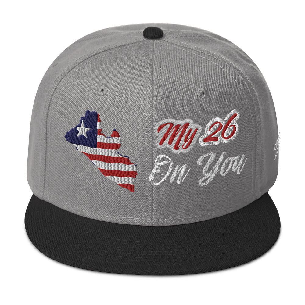 My 26 On You Snapback Hat - Another Bodega