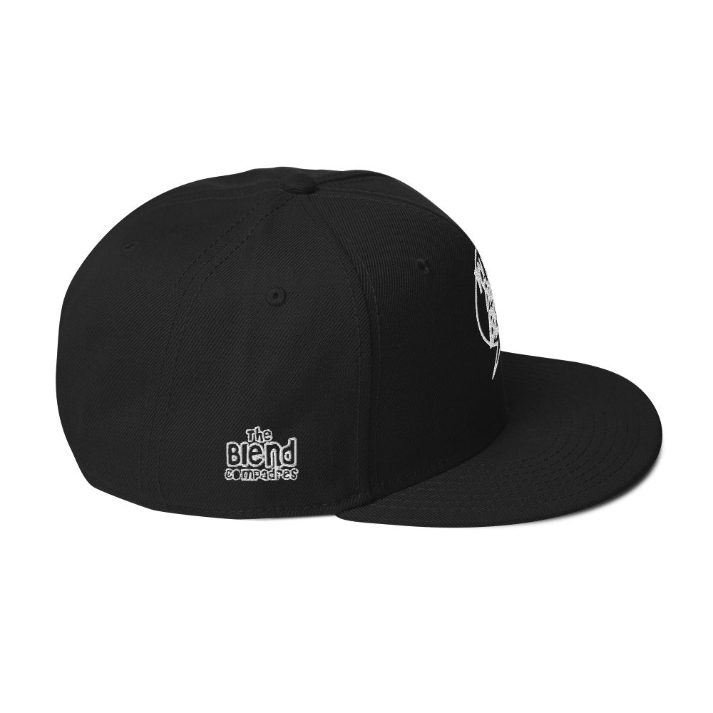 Yo! Fred Drop A Beat Snapback Hat Embroidery