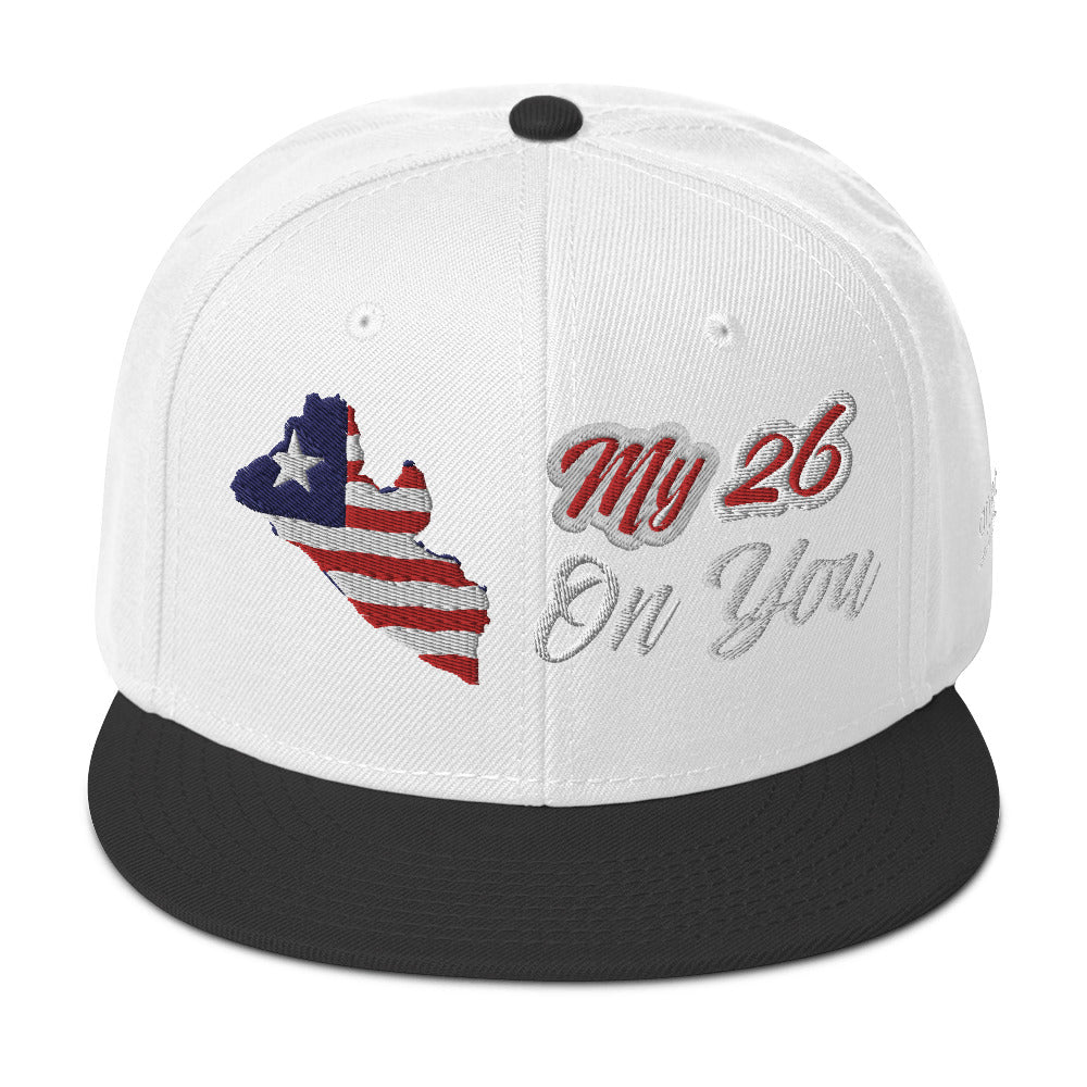 My 26 On You Snapback Hat - Another Bodega