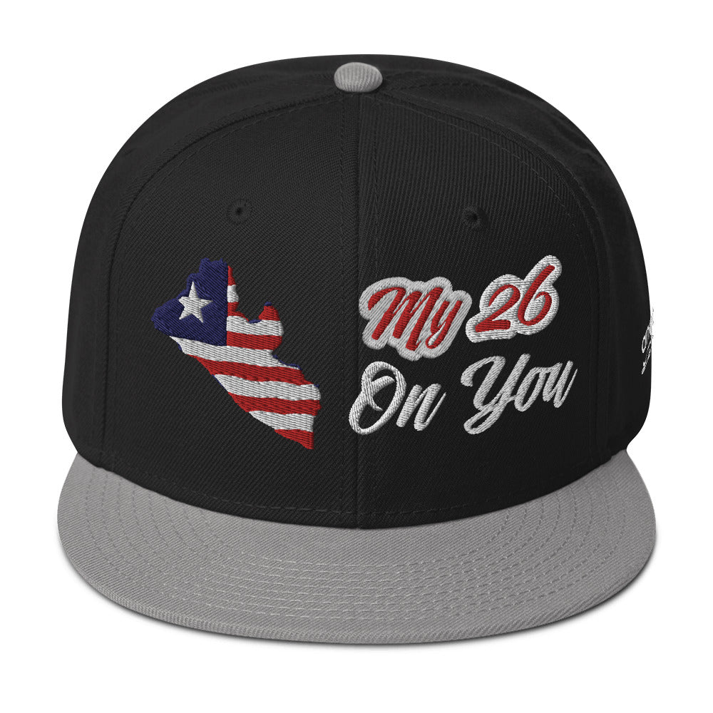 My 26 On You Snapback Hat - Another Bodega