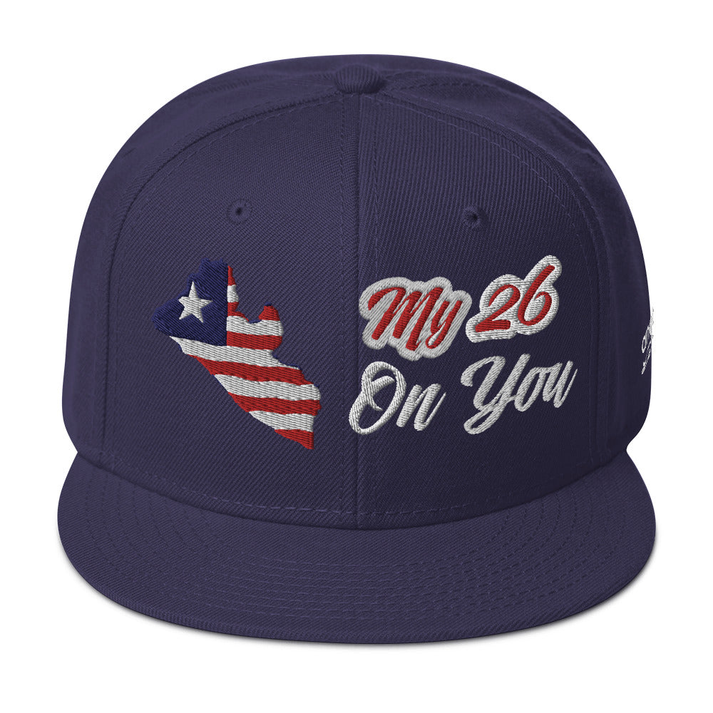 My 26 On You Snapback Hat - Another Bodega