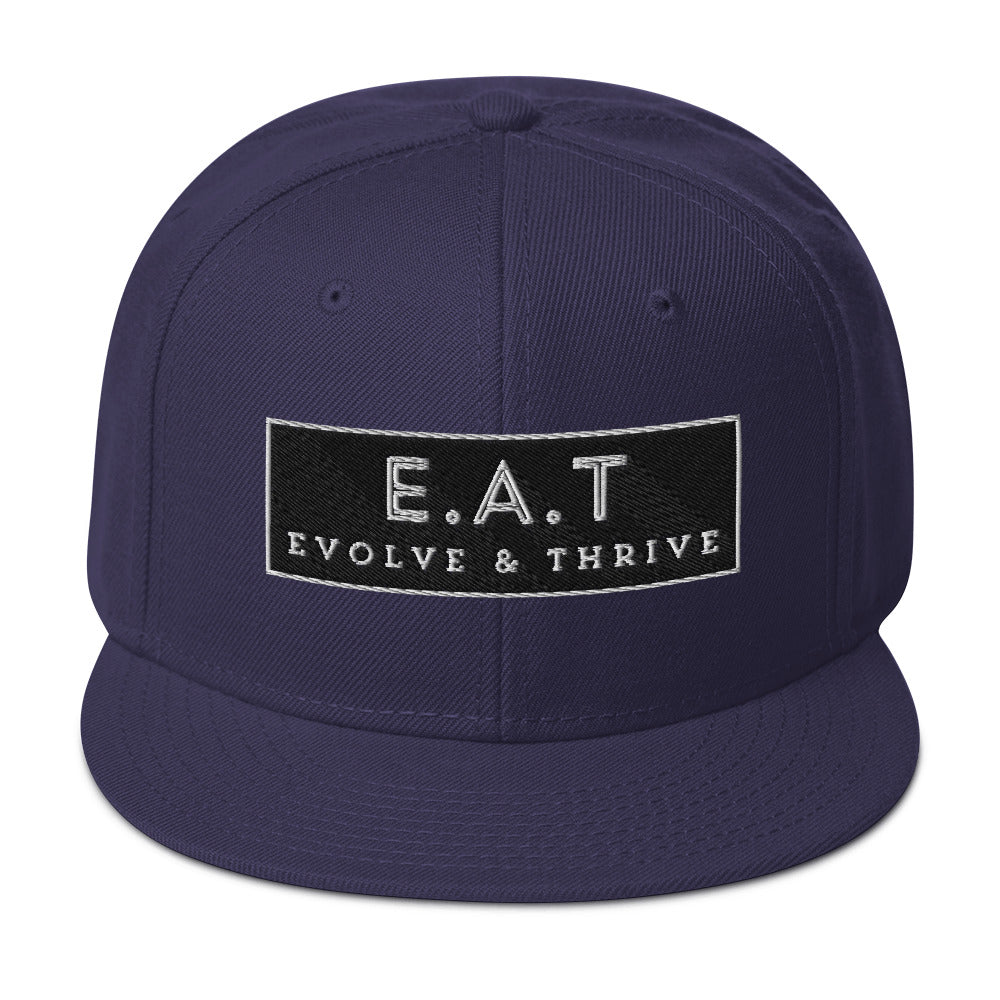 E.A.T Snapback Hat