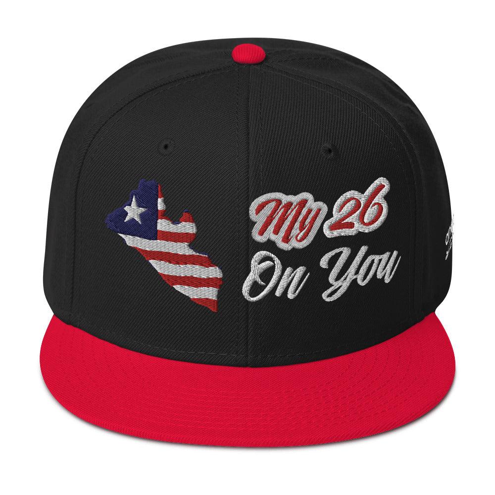 My 26 On You Snapback Hat - Another Bodega