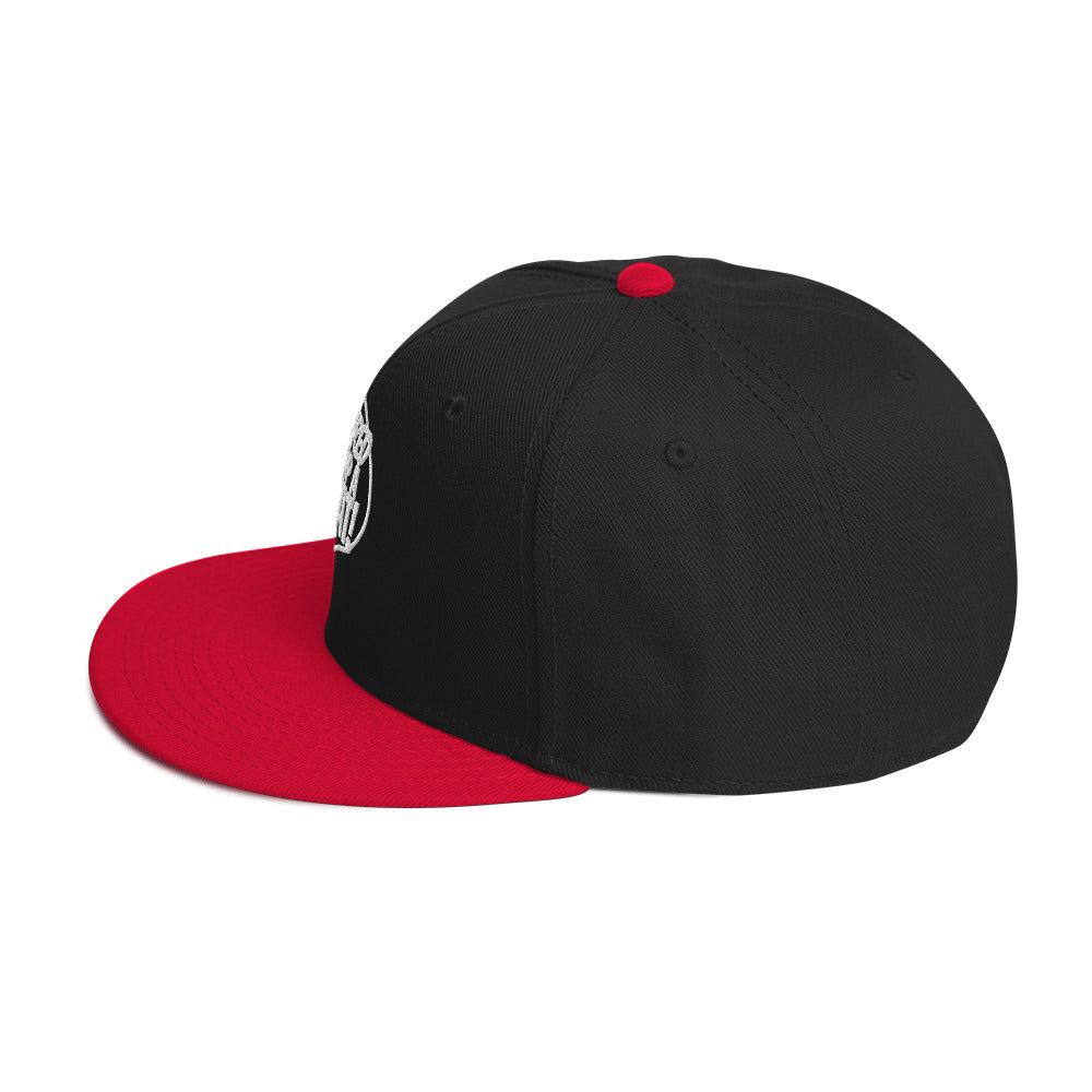 Yo! Fred Drop A Beat Snapback Hat Embroidery